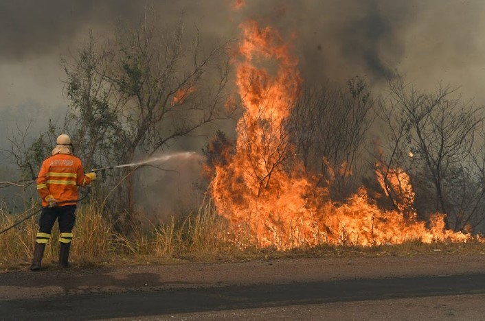 Leia mais sobre o artigo Delcídio propõe brigada permanente de combate ao fogo para Corumbá